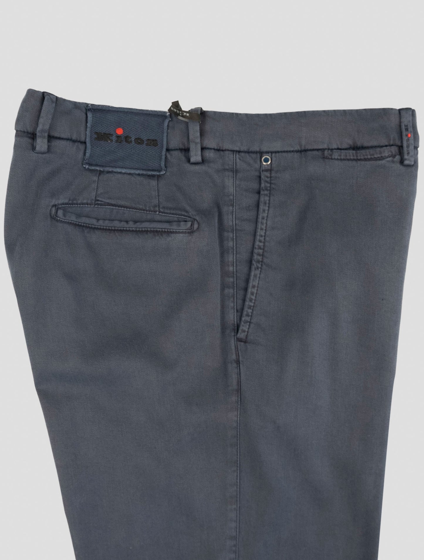 Kiton Blue Lyocell Ea Pants
