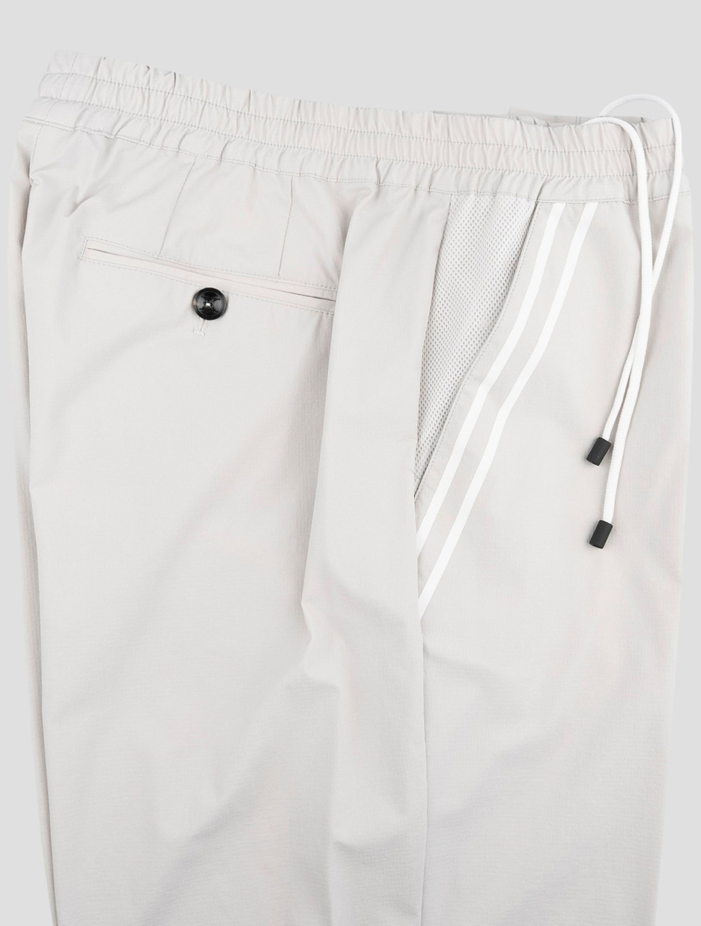 Kiton Gray Pa Ea Jogging Pants