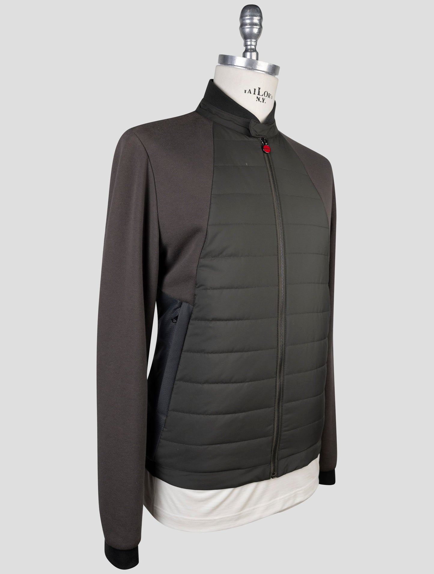Kiton Green Pl Coat
