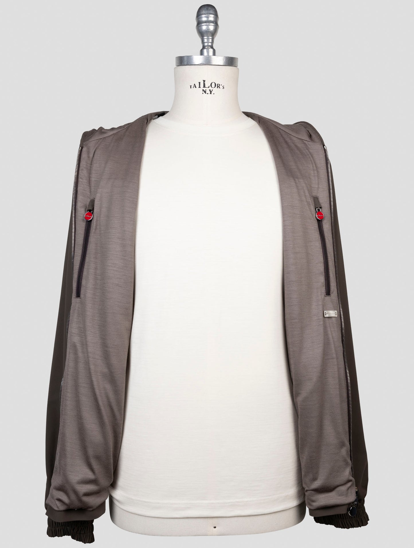 Kiton Brown Pa Ea Coat