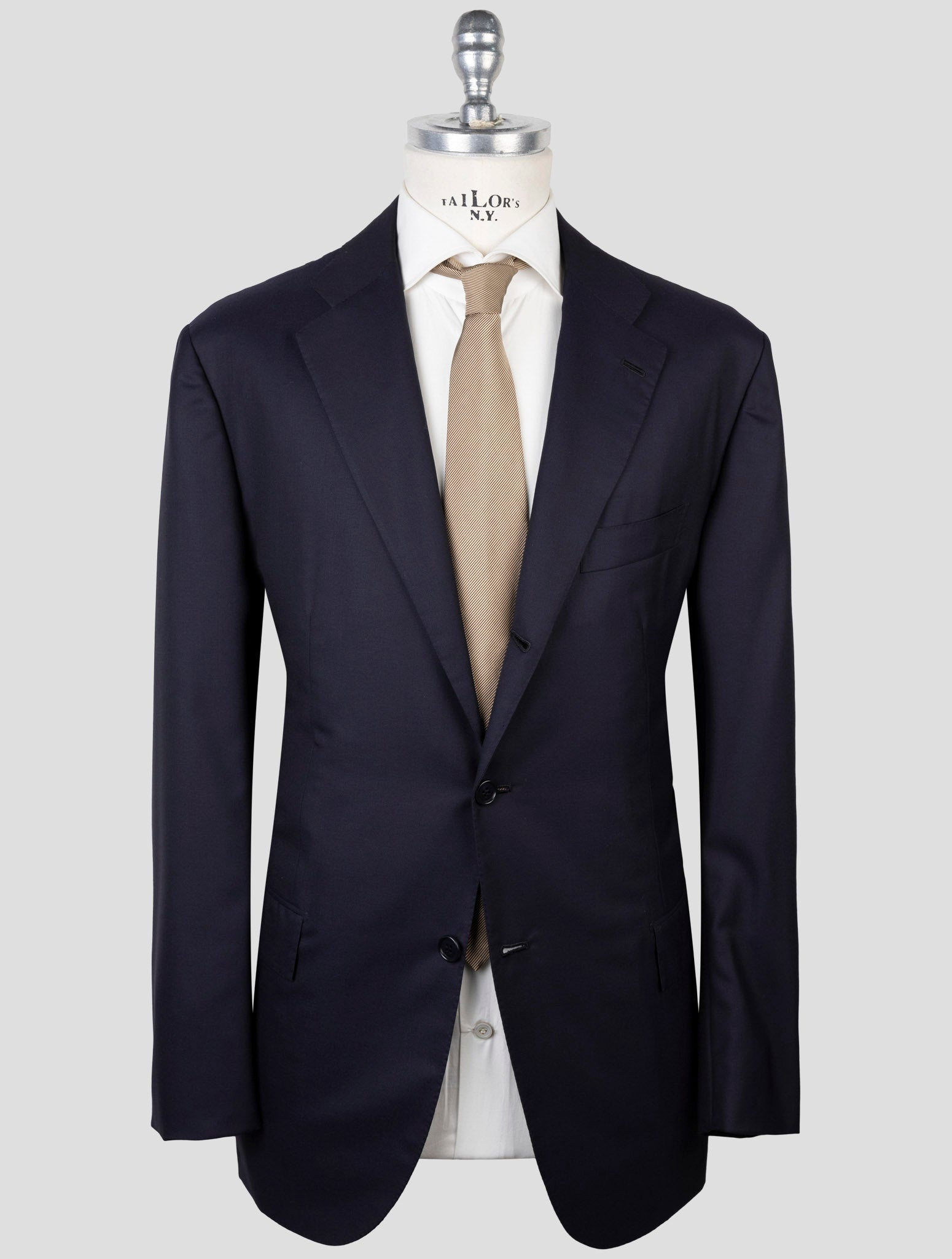 Kiton Blue Wool 14 Micron Suit