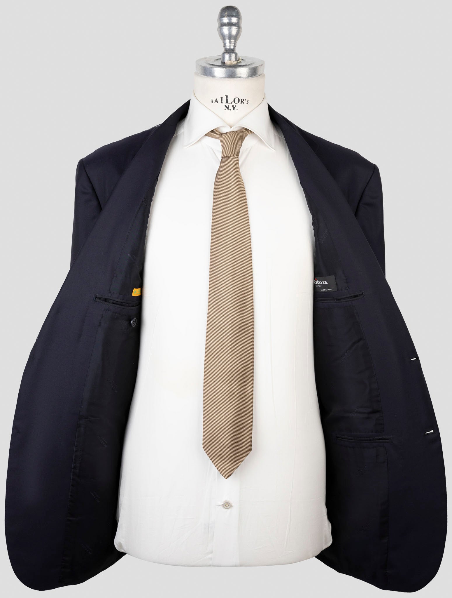 Kiton Blue Wool 14 Micron Suit