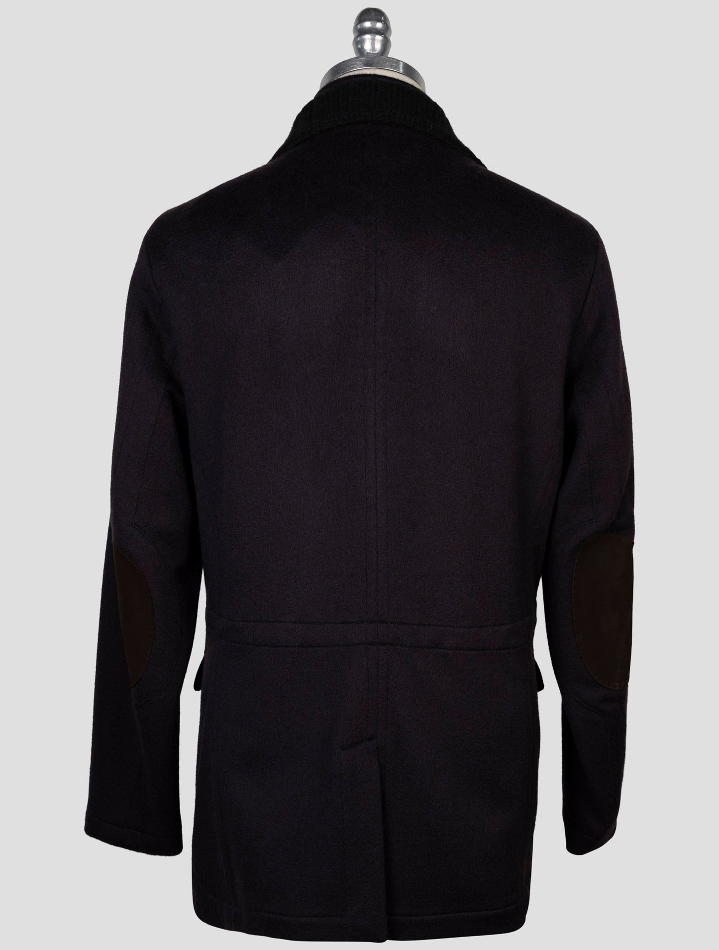 Kiton Purple Cashmere Coat