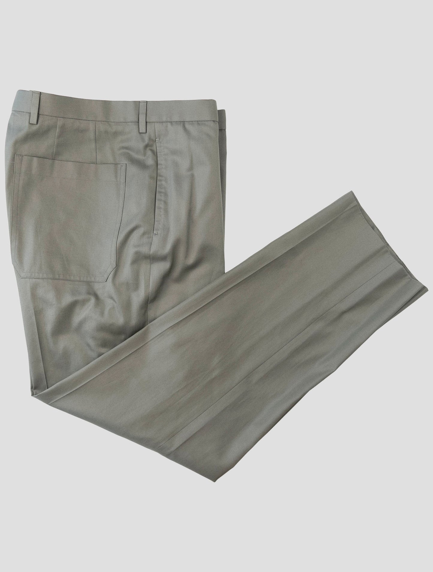 Kiton Green Cotton Pants