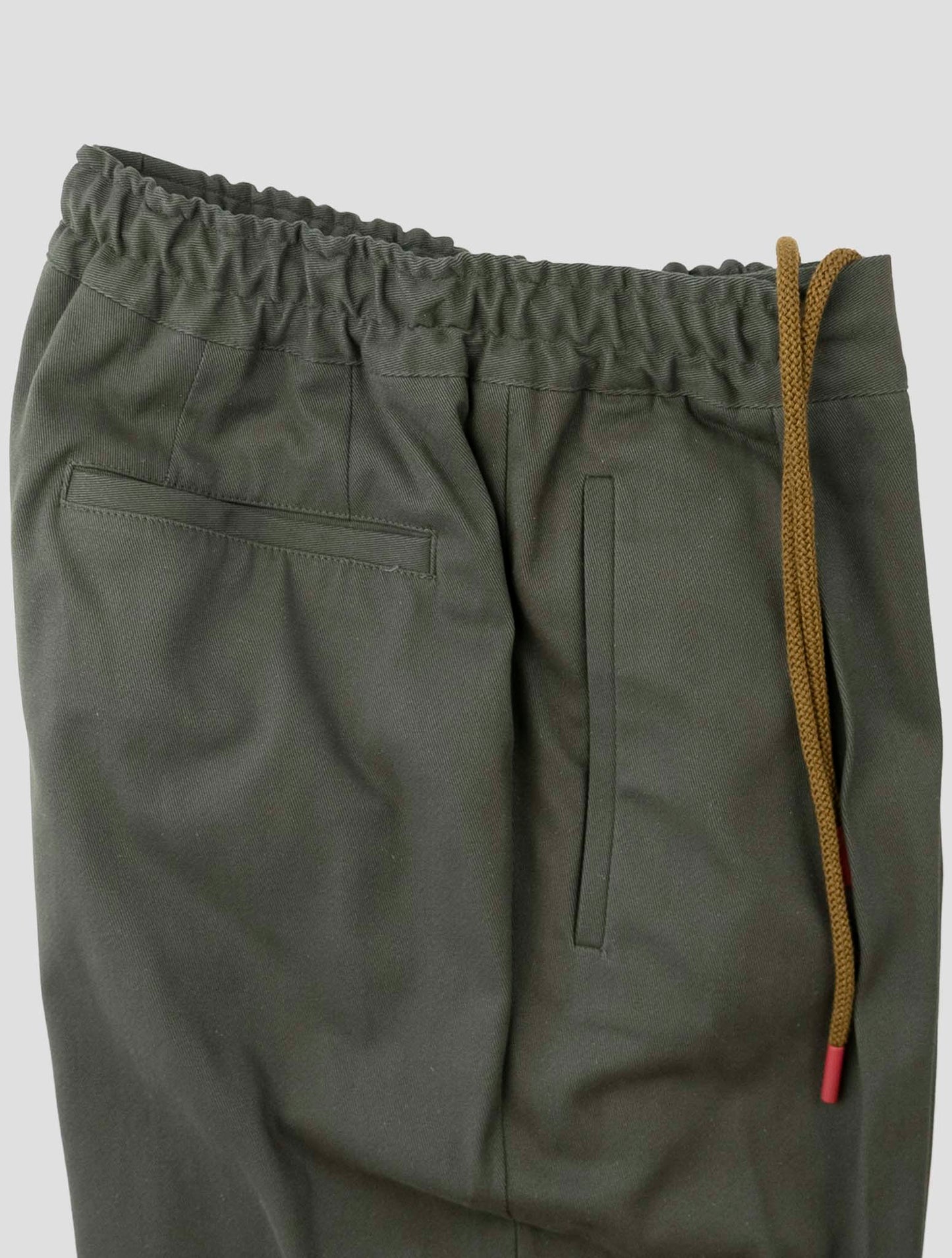 Kiton Green Cotton Ea Pants