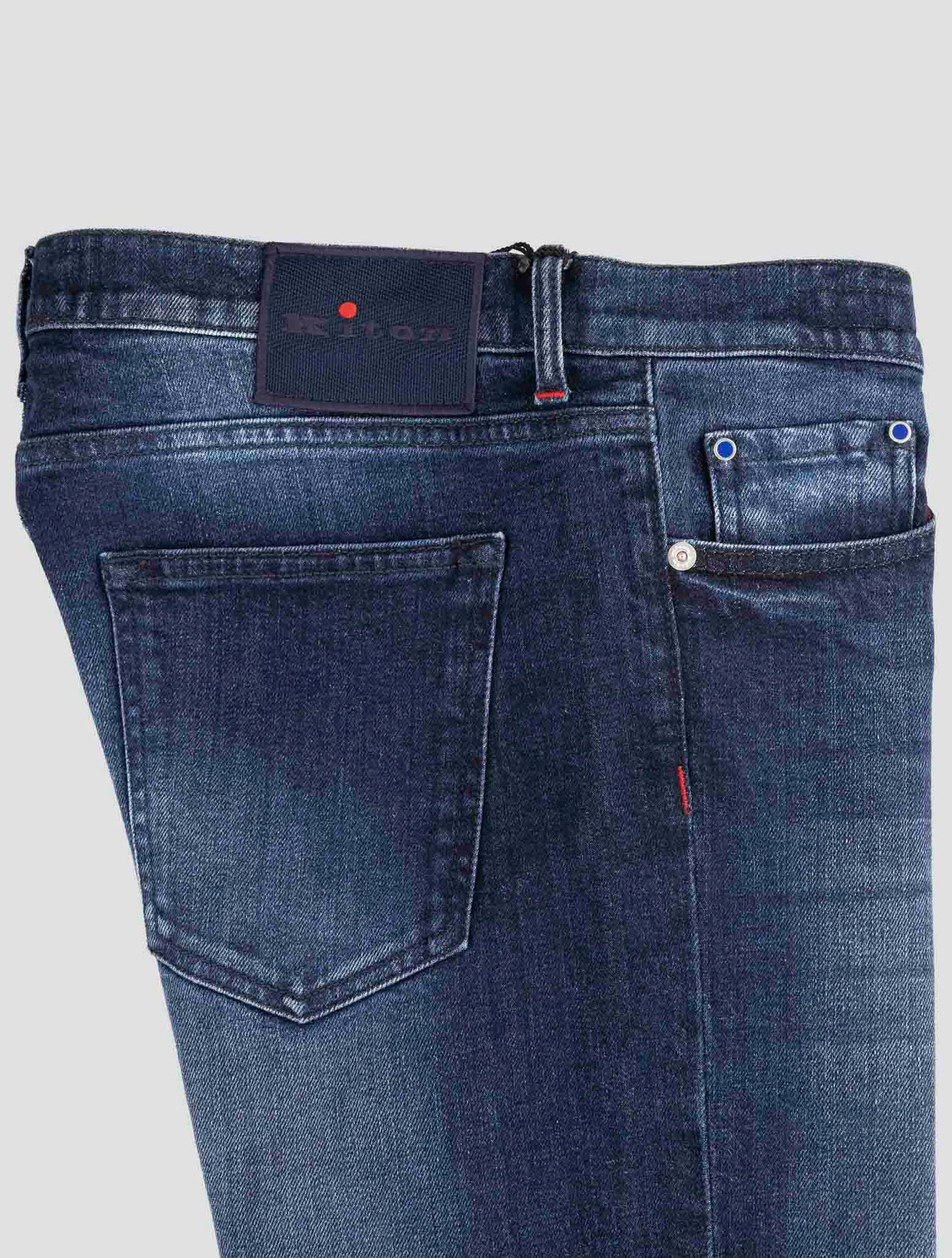 Kiton Denim Cotton Ea Jeans