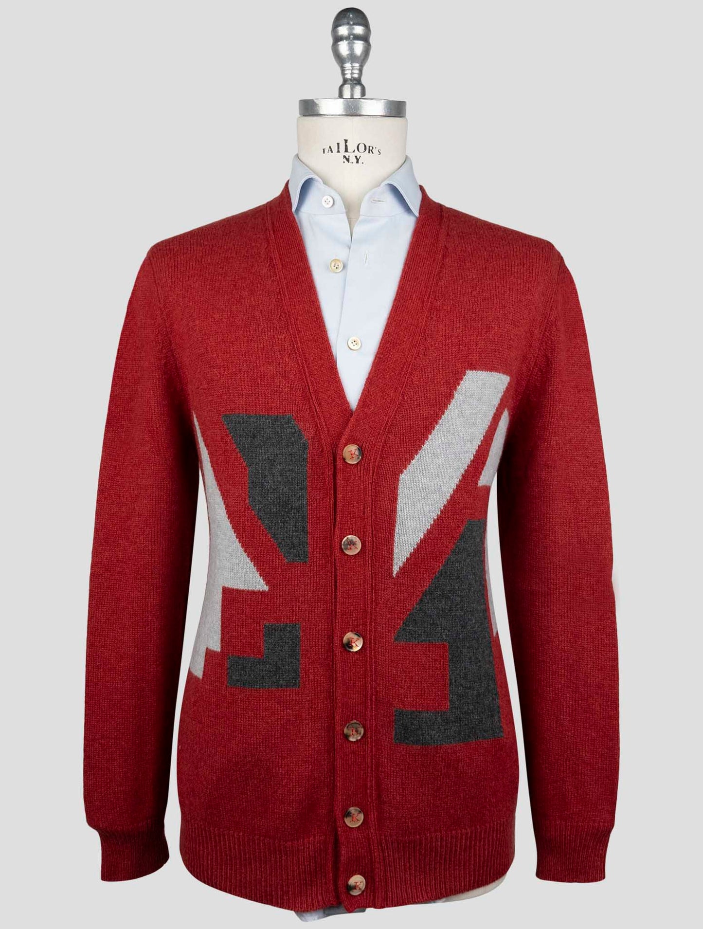 Kiton Multicolor Cashmere Sweater Cardigan