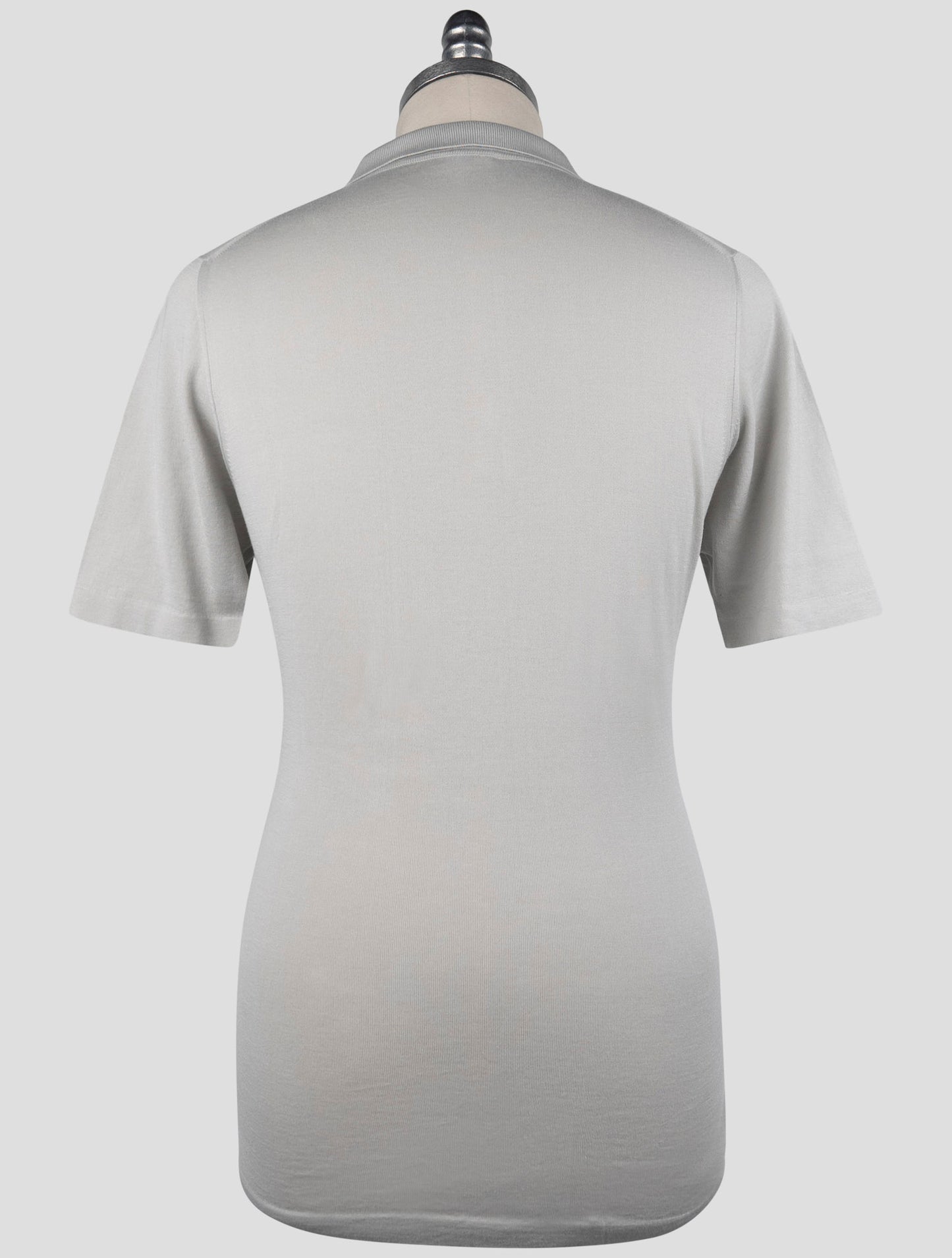 Kiton Gray Cotton Polo