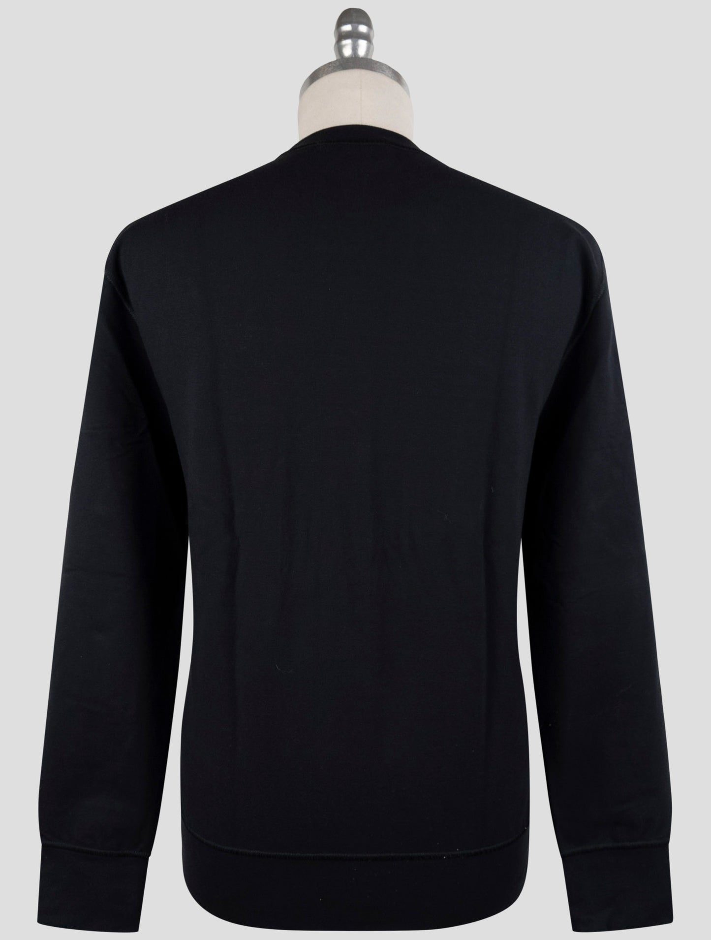 Kiton Dark Blue Cotton Ea Swater Crewneck