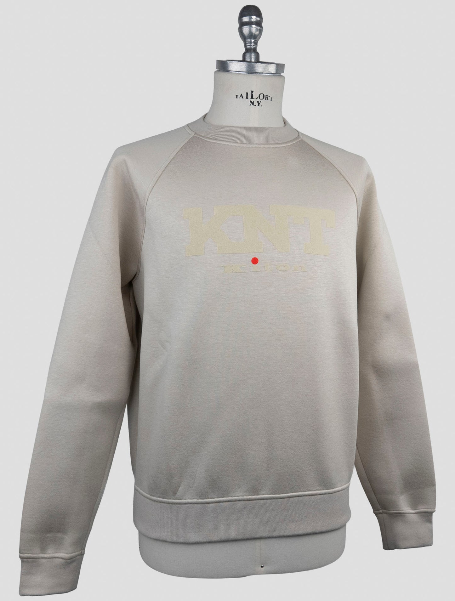 Kiton Knt Beige Viscose Ea Sweater Crewneck