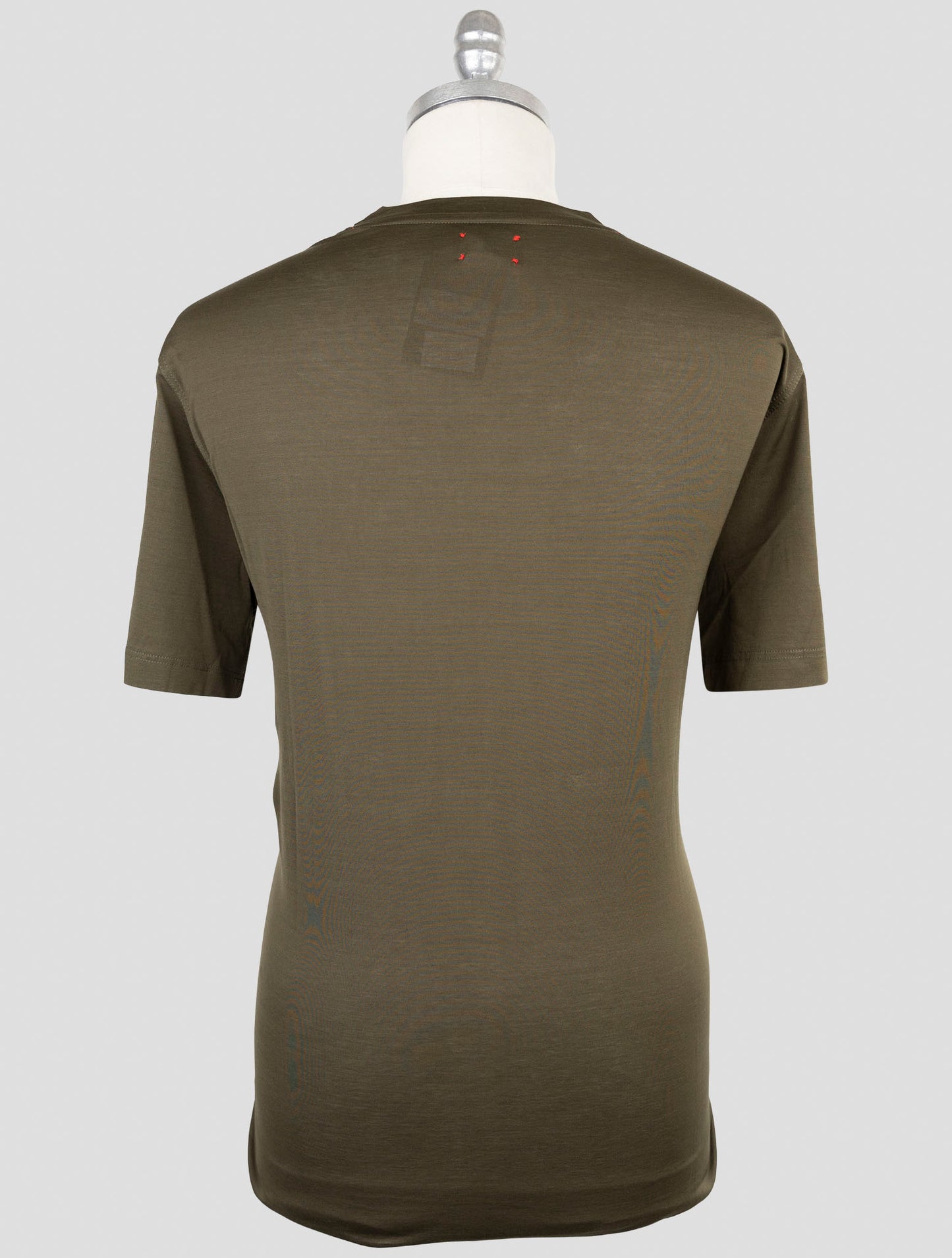 Kiton Green Cotton T-Shirt