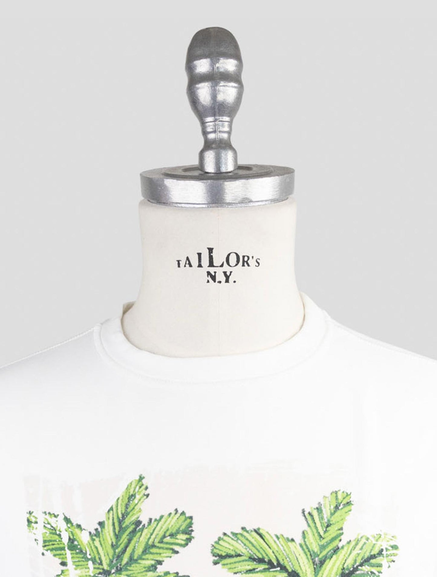 Kiton White Cotton Ea Sweater Crewneck