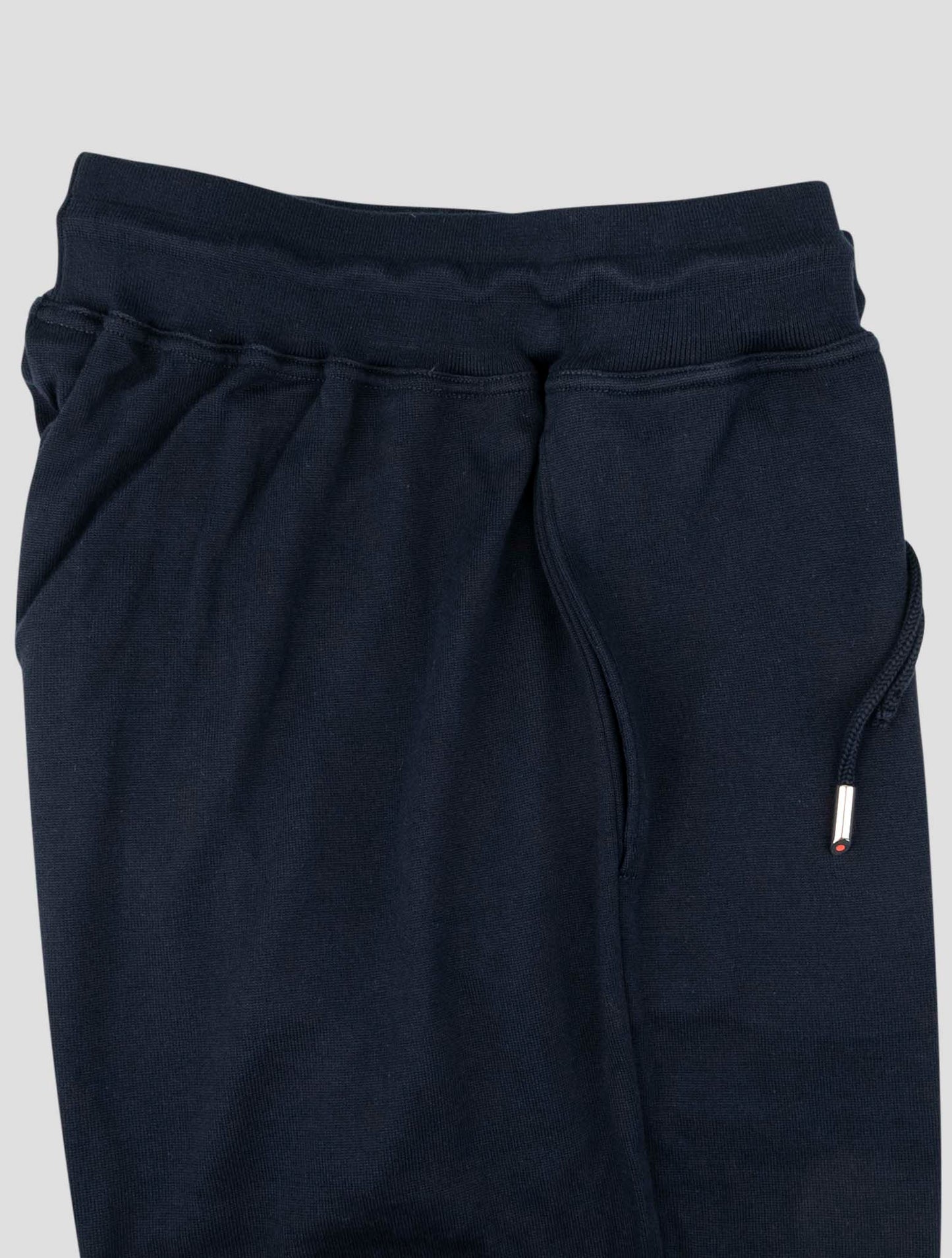 Kiton Blue Cotton Jogging Pant
