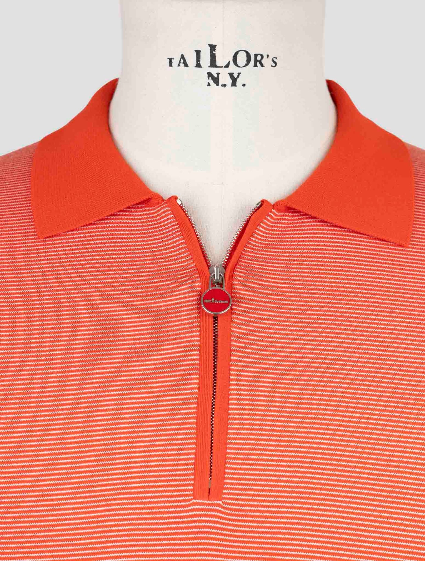 Kiton Red Cotton Polo