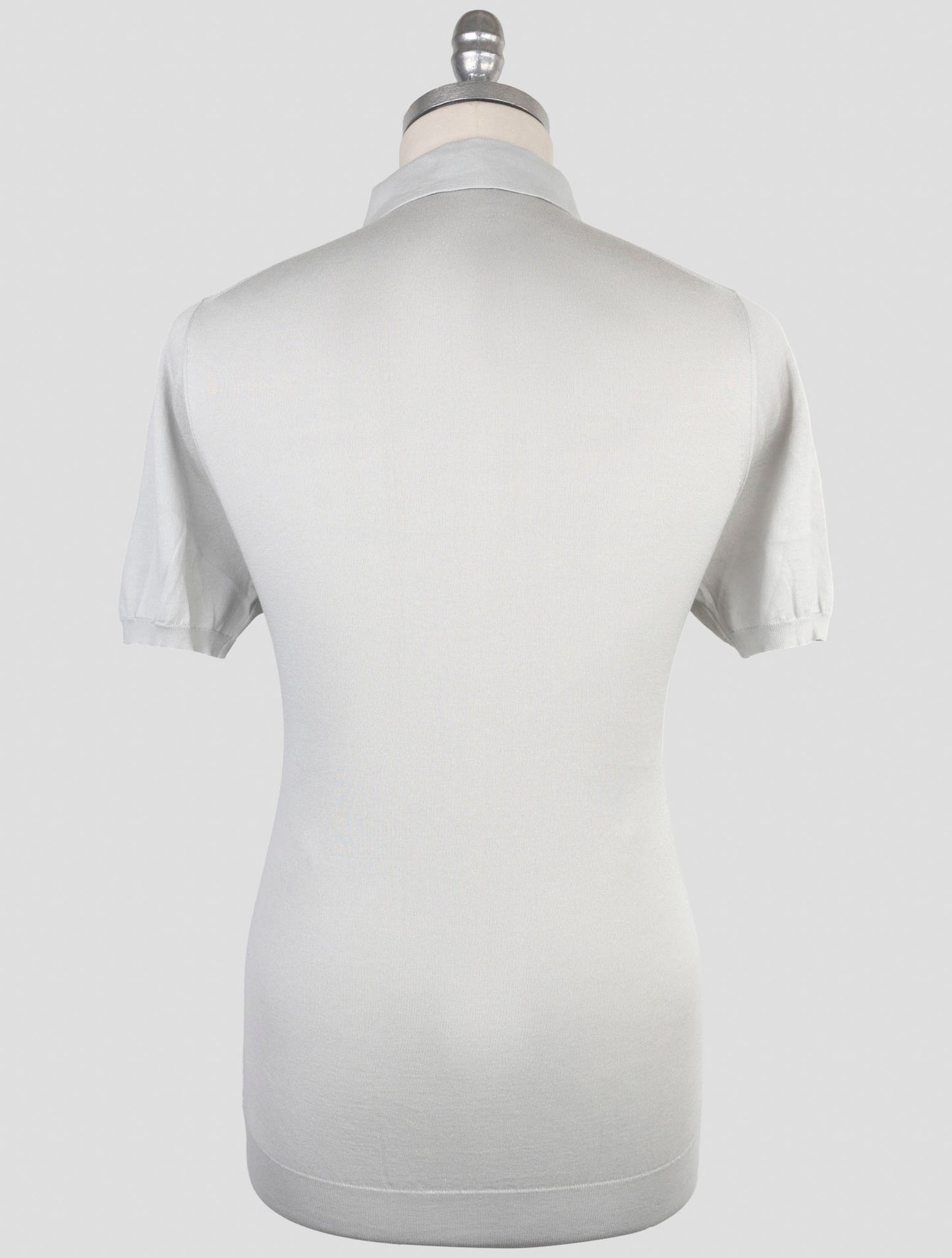 Kiton Gray Cotton Polo