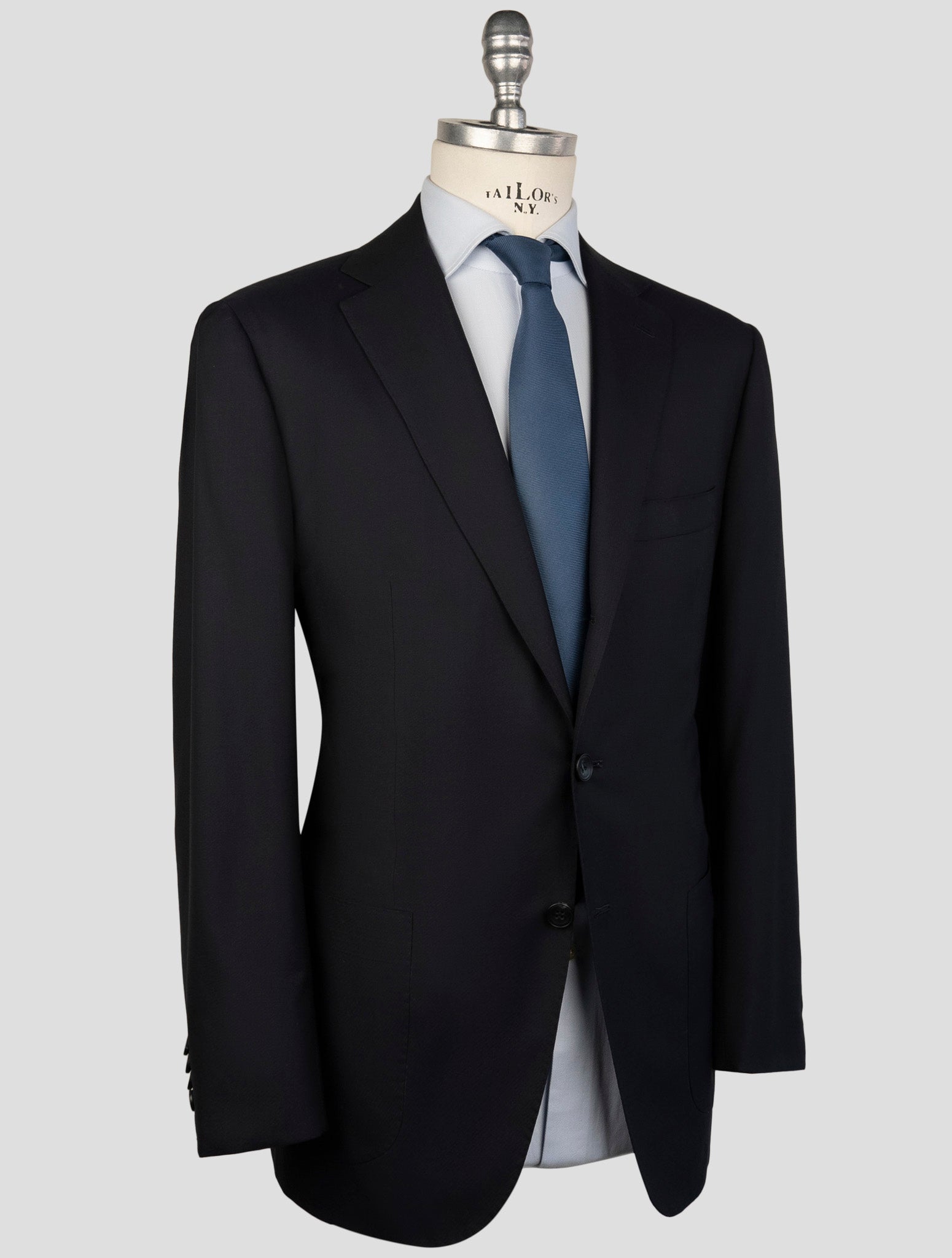 Kiton Blue Wool 14 Micron Suit