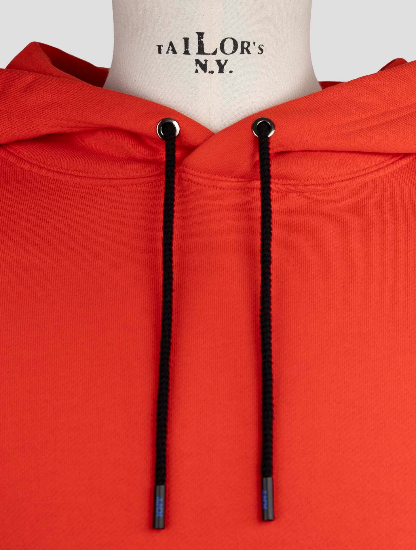 Kiton Knt Red Cotton Sweater Hoodie