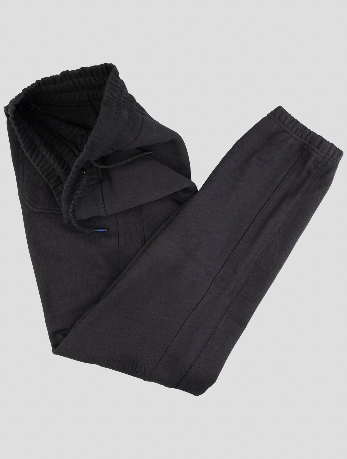 Kiton Knt Blue Cotton Jogging Pants