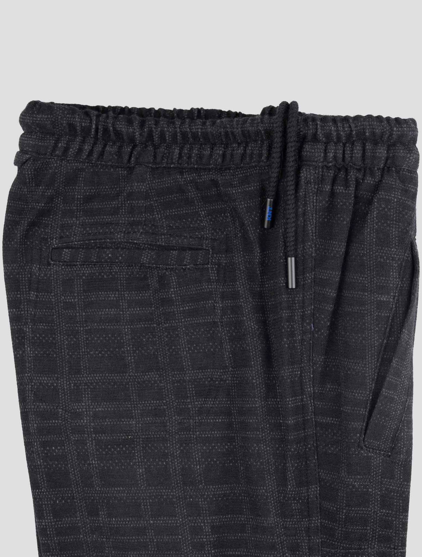 Kiton Knt Dark Gray Cashmere Cotton Pants