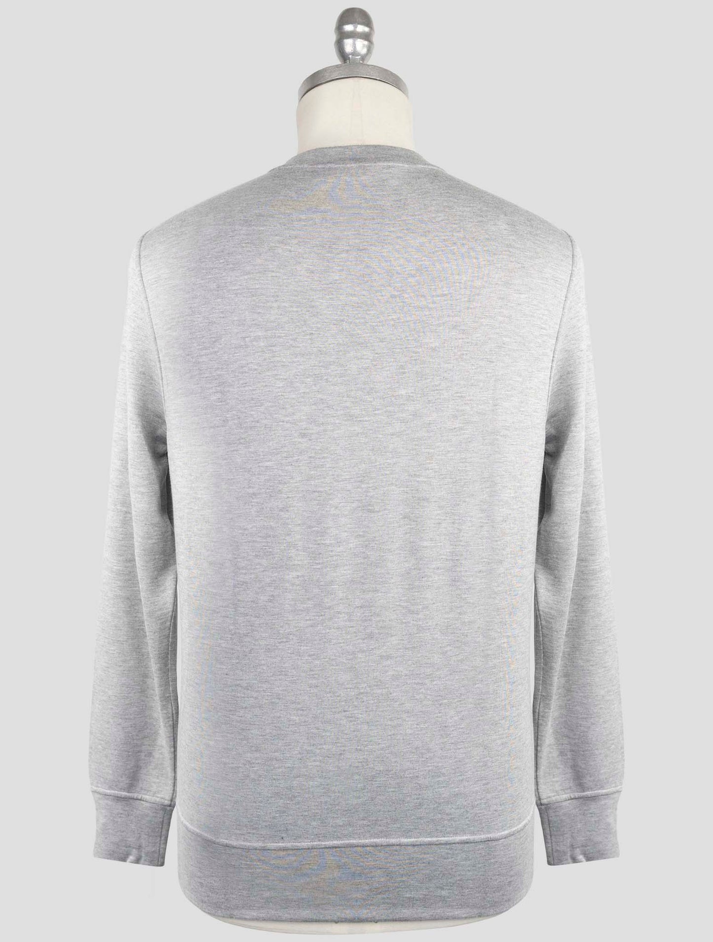 Kiton Knt Gray Viscose Ea Sweater Crewneck