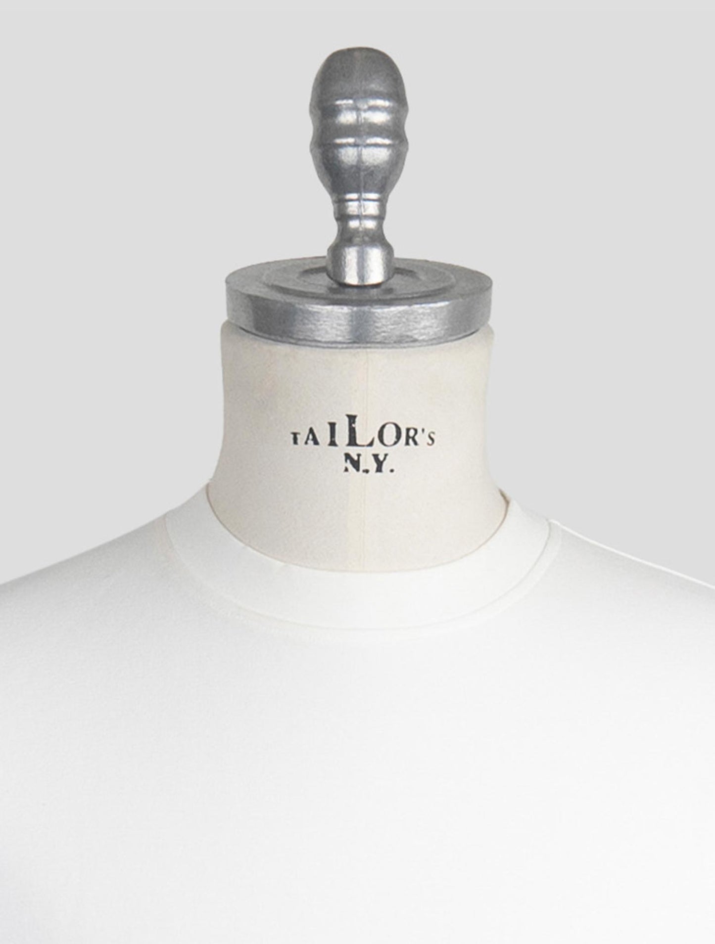 Kiton White Cotton Ea Sweater Crewneck