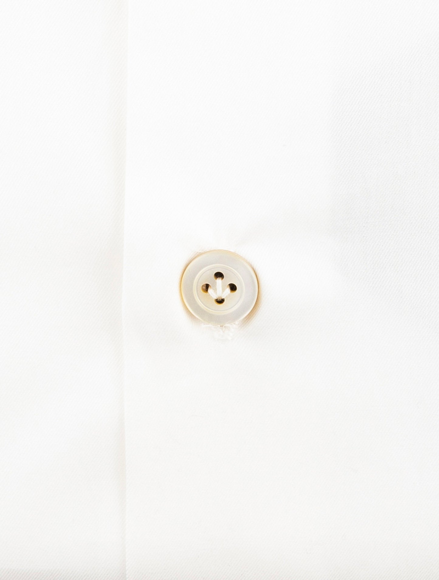 Kiton White Cotton Shirt