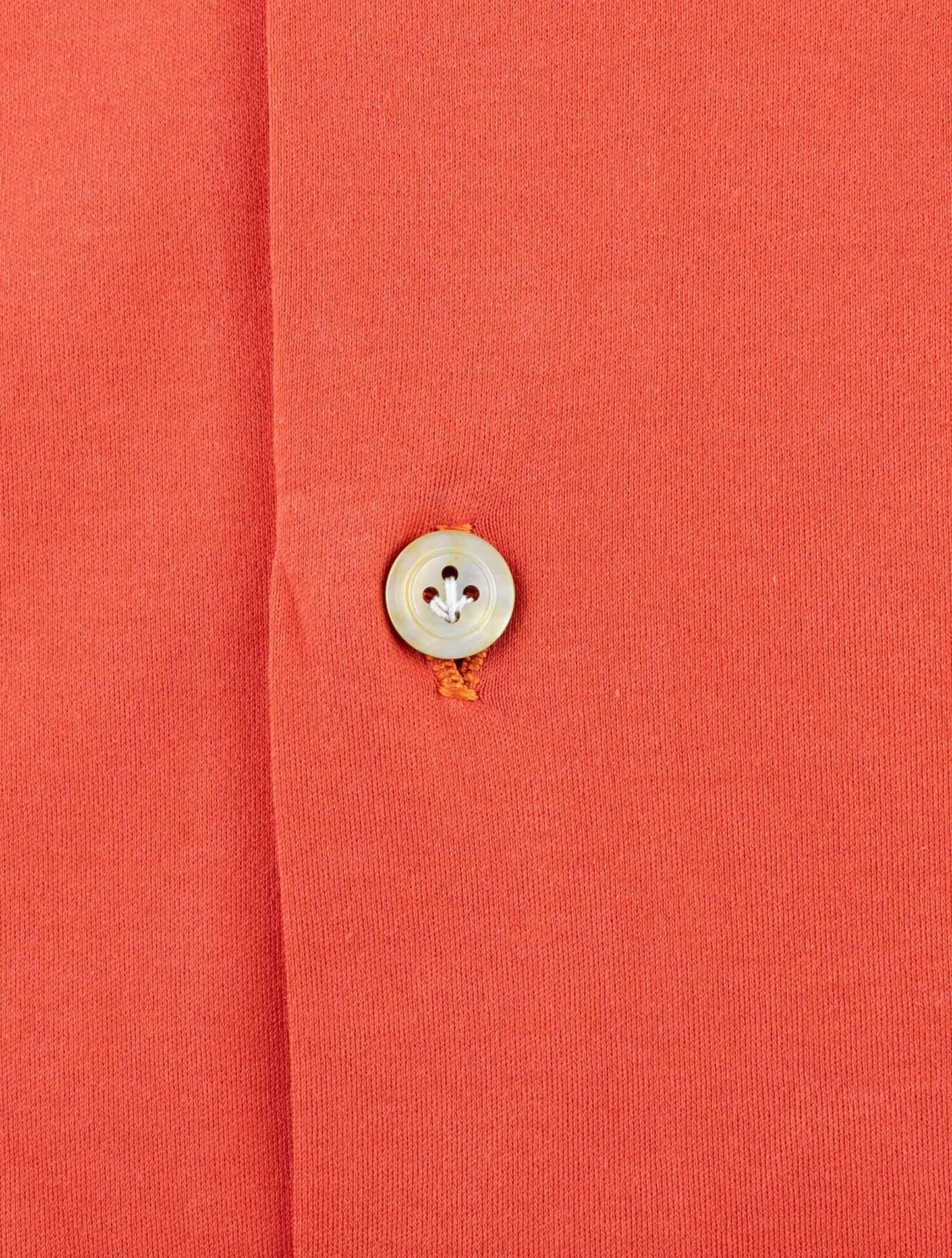 Kiton Red Cotton Shirt