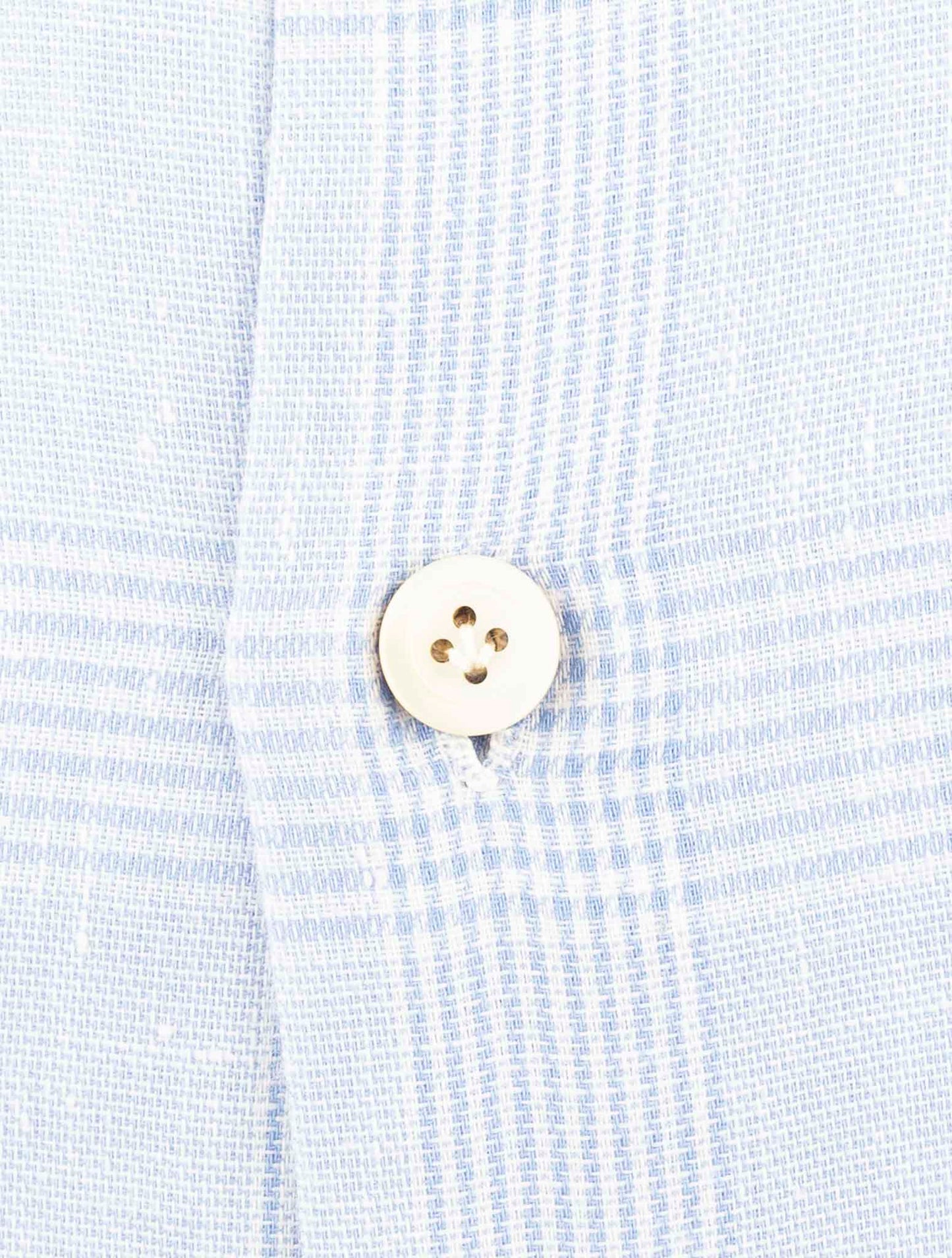 Kiton Light Blue Cotton Shirt