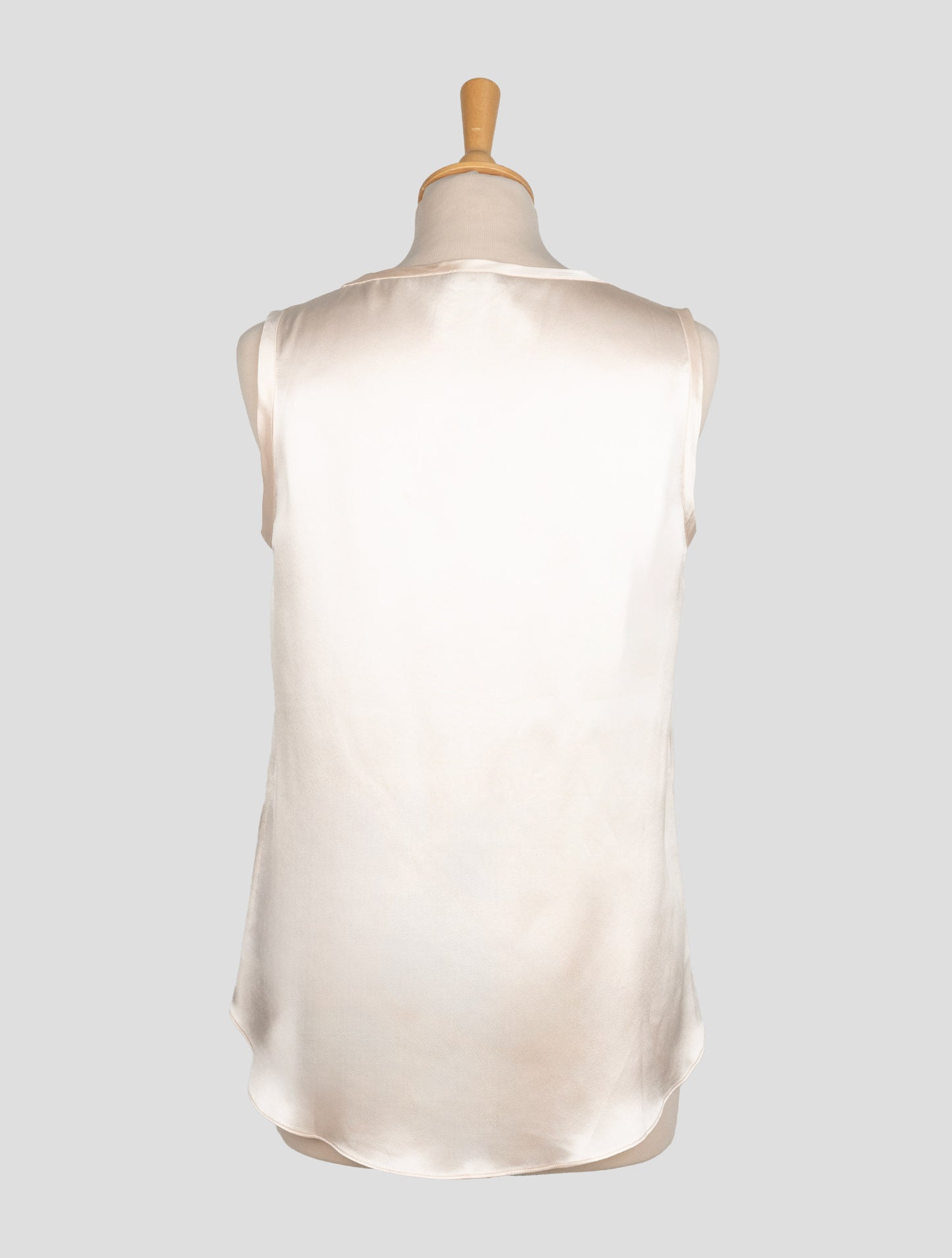 Kiton White Silk Shirt