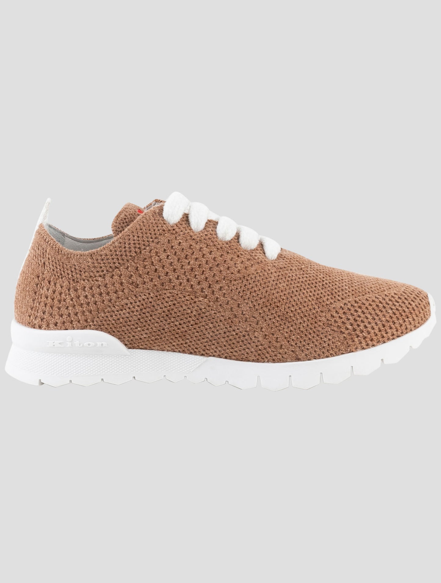 Kiton Brown Cashmere Sneakers
