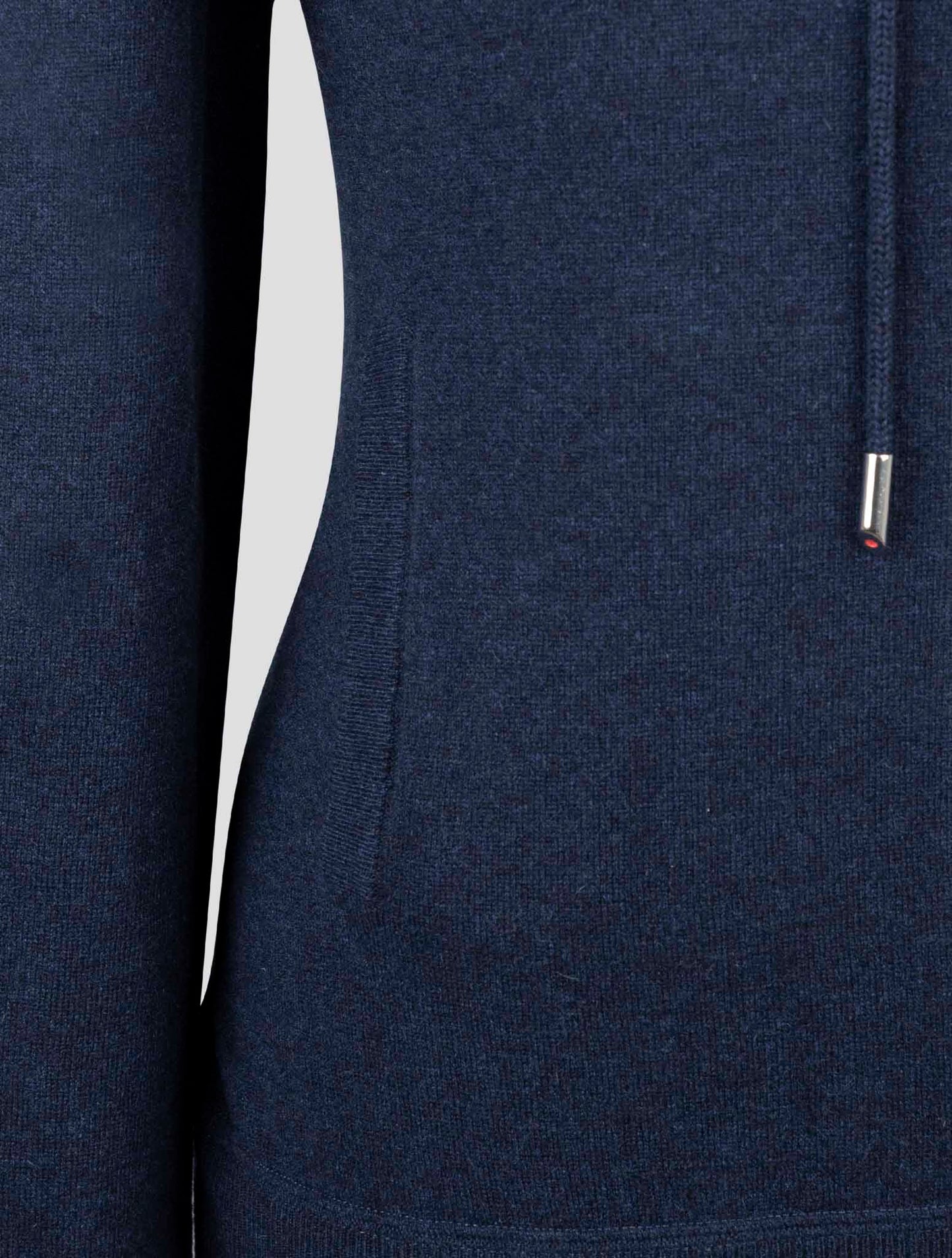 Kiton Blue Cashmere Sweater Full Zip