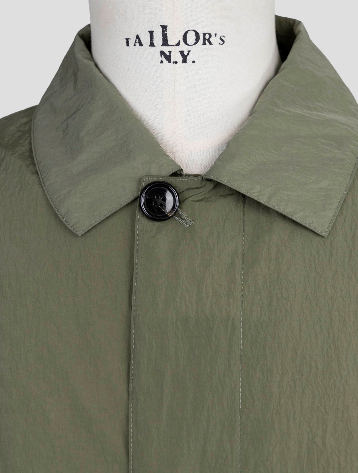 Kiton Knt Green Pa Overcoat
