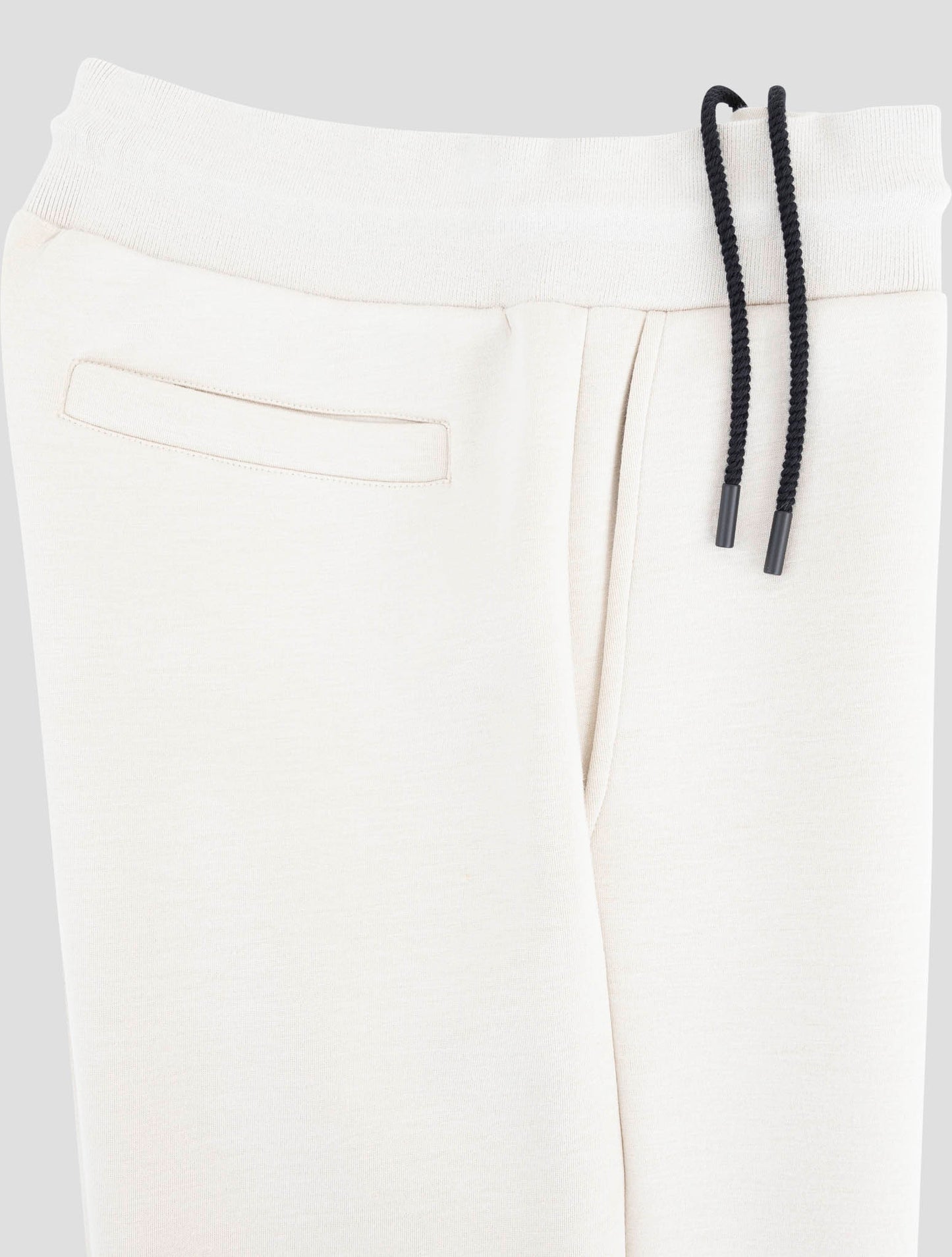 Kiton Knt Beige Viscose Ea Jogging Pants