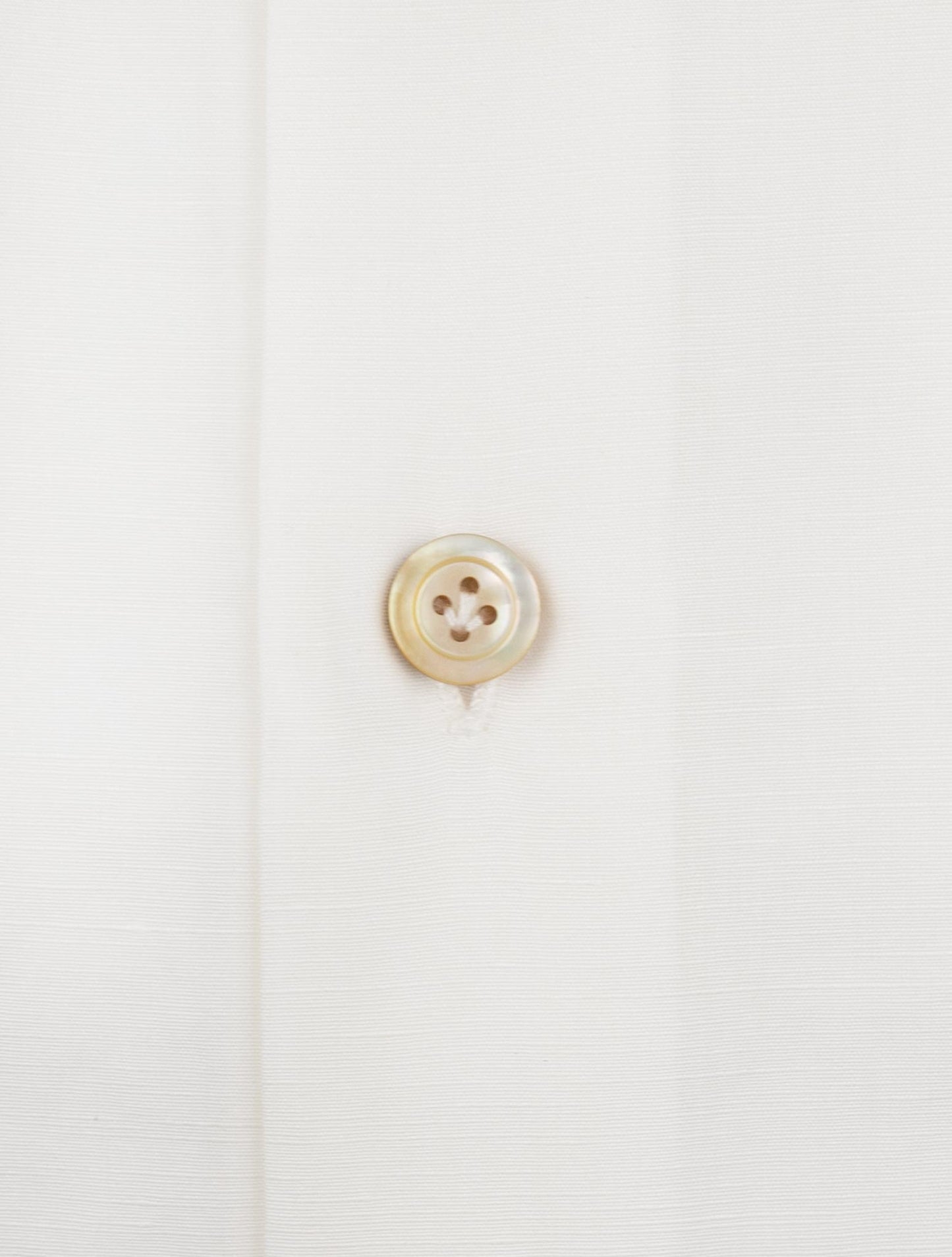 Kiton White Cotton Linen Shirt