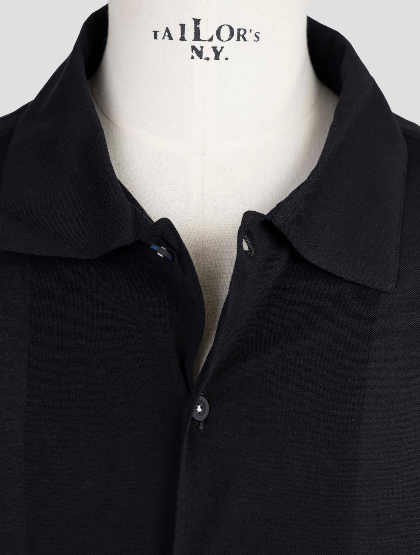 Kiton Knt Blue Cotton Shirt