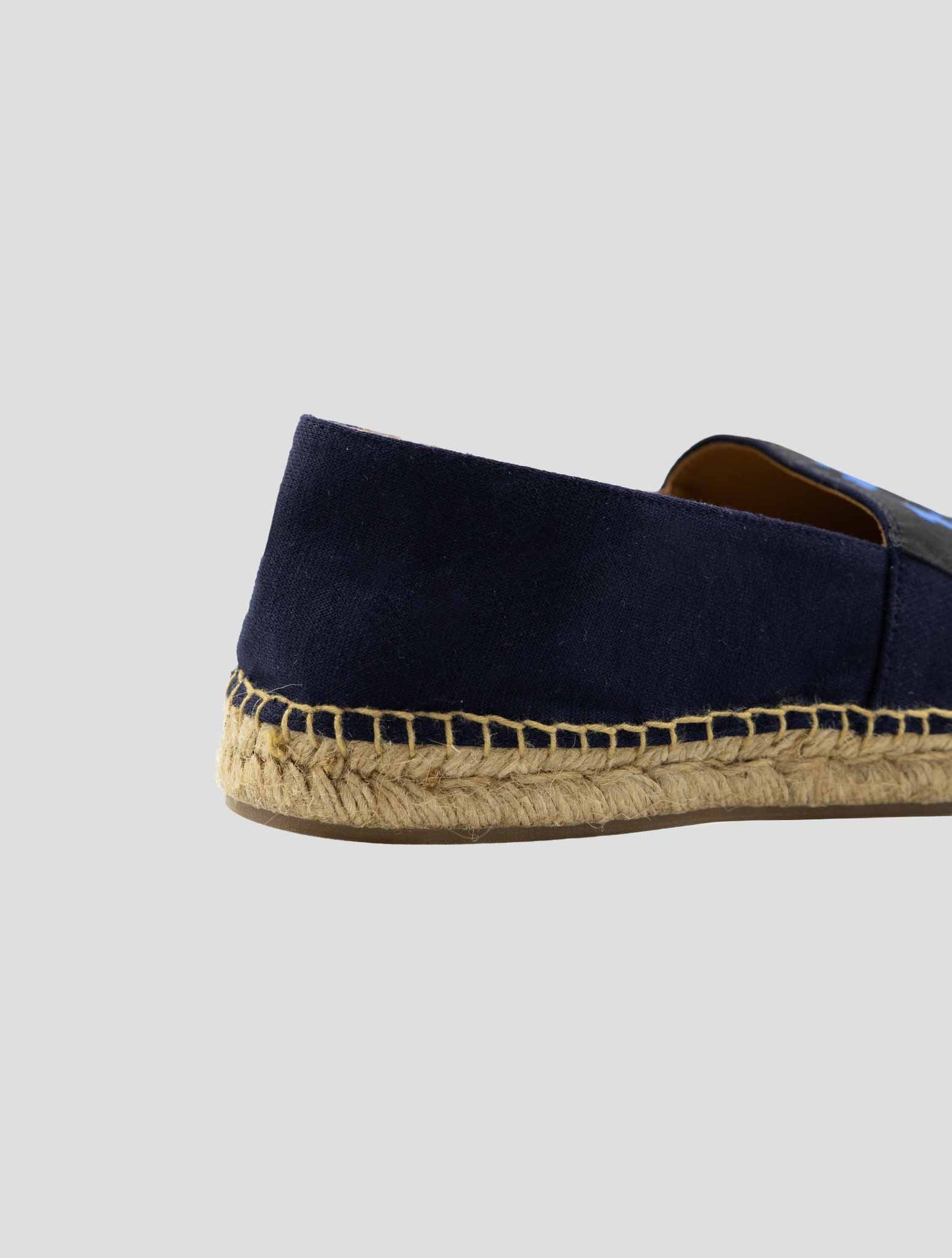 Kiton Knt Blue Wool Espadrillas