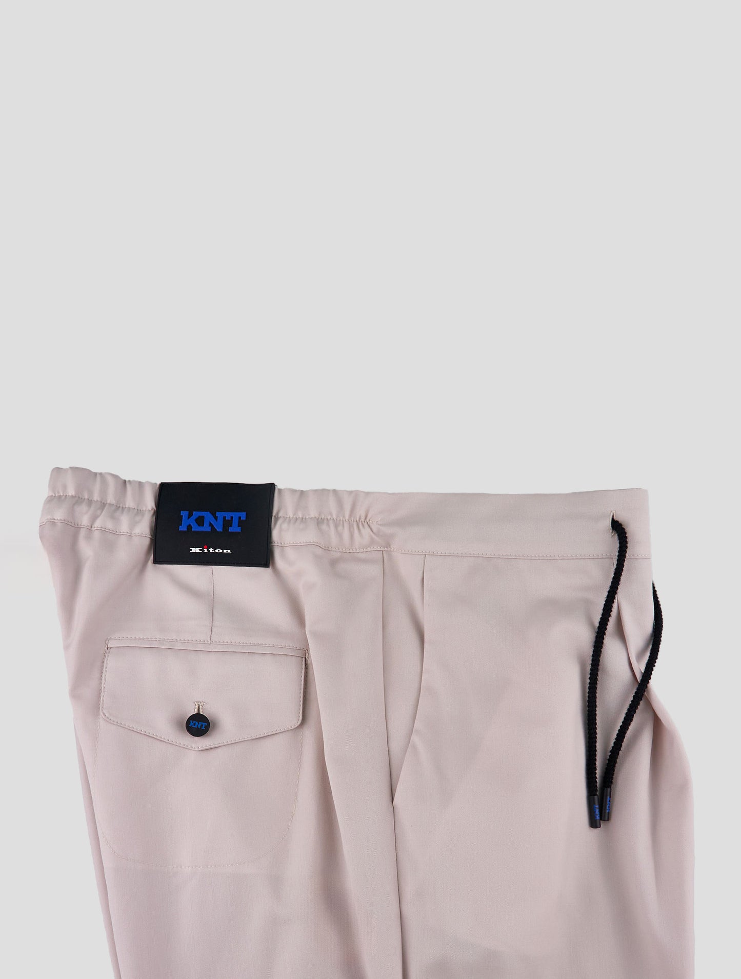 Kiton KNT Beige Virgin Wool Pants