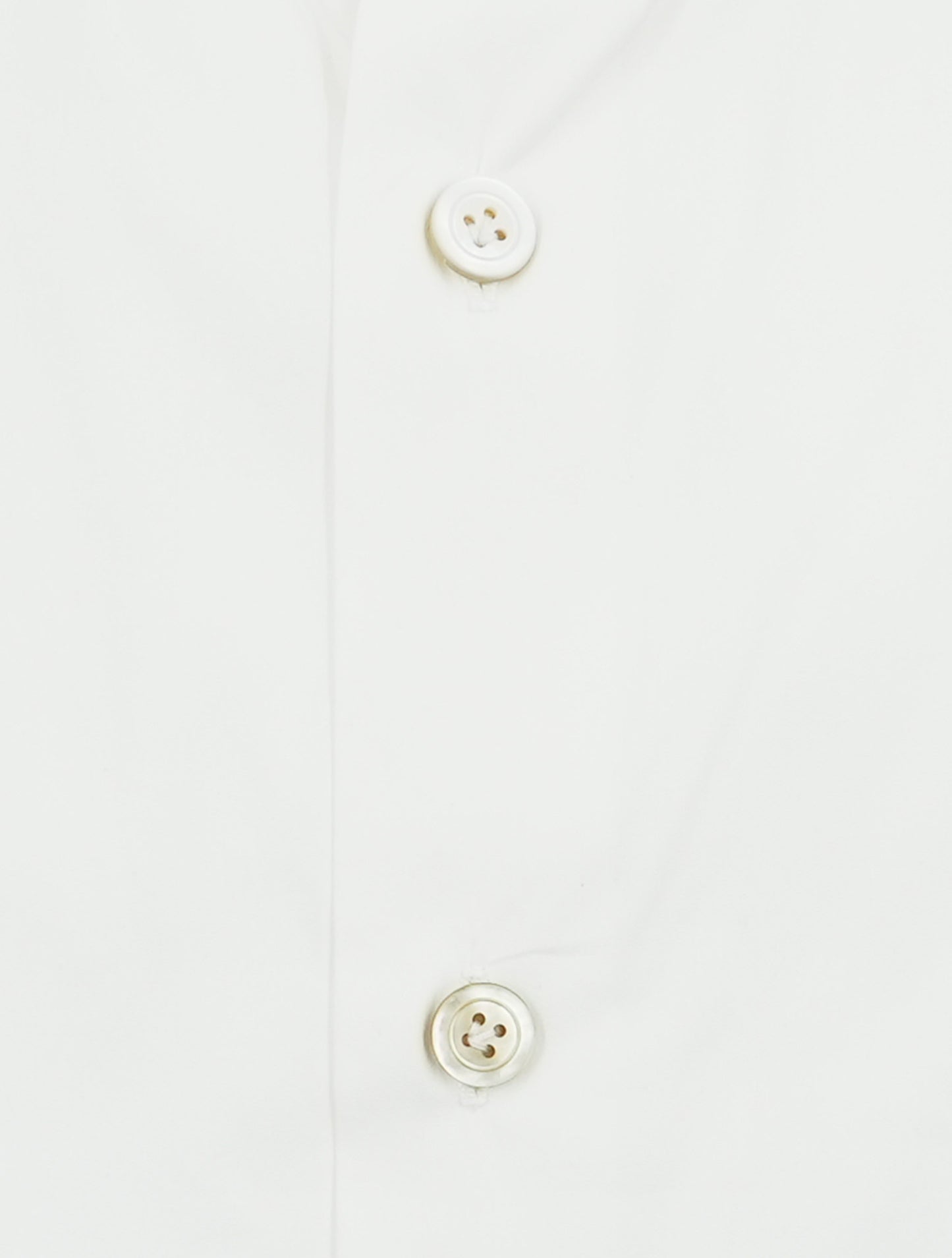 Kiton White Cotton Pa Ea Shirt