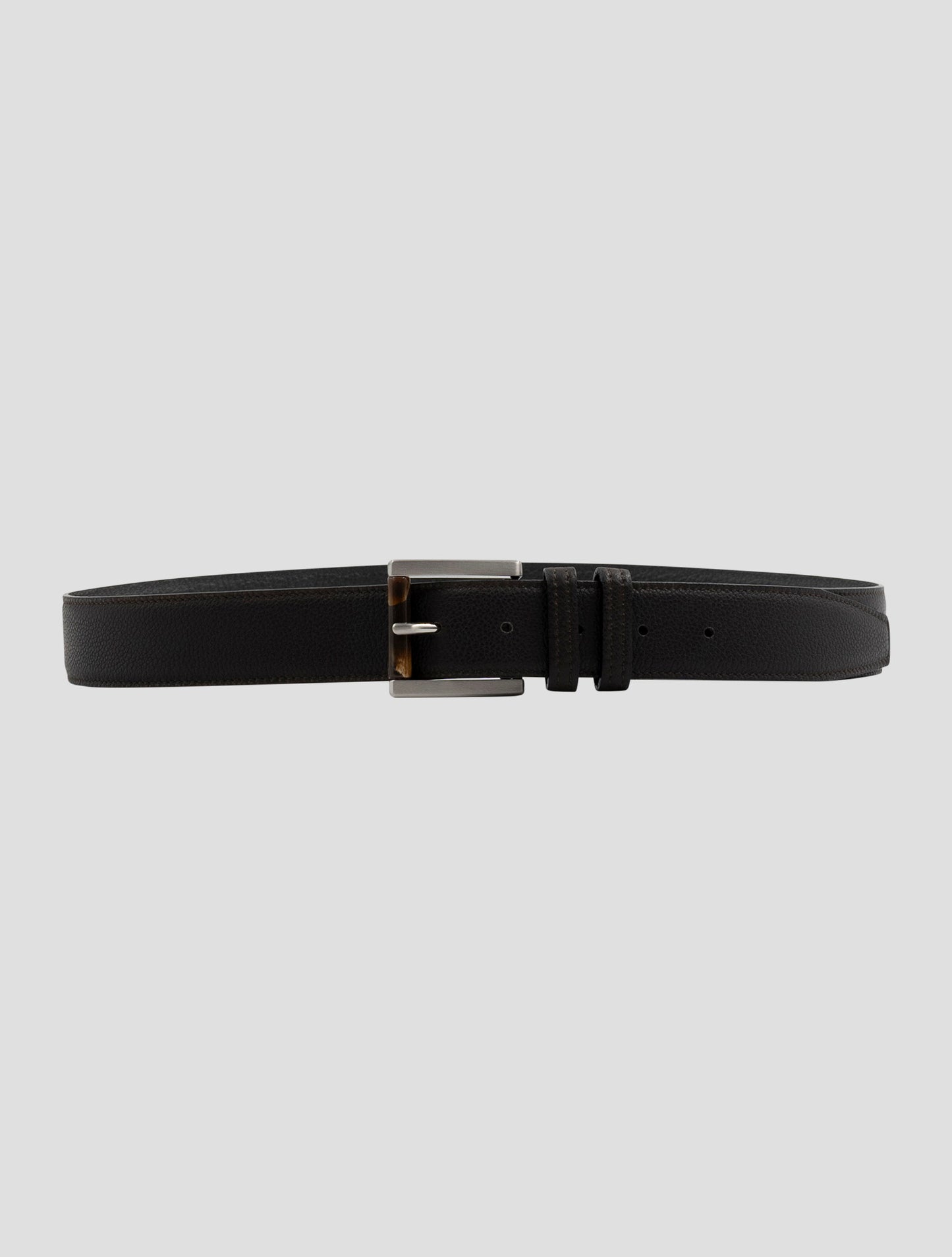 Kiton Brown Leather Belt