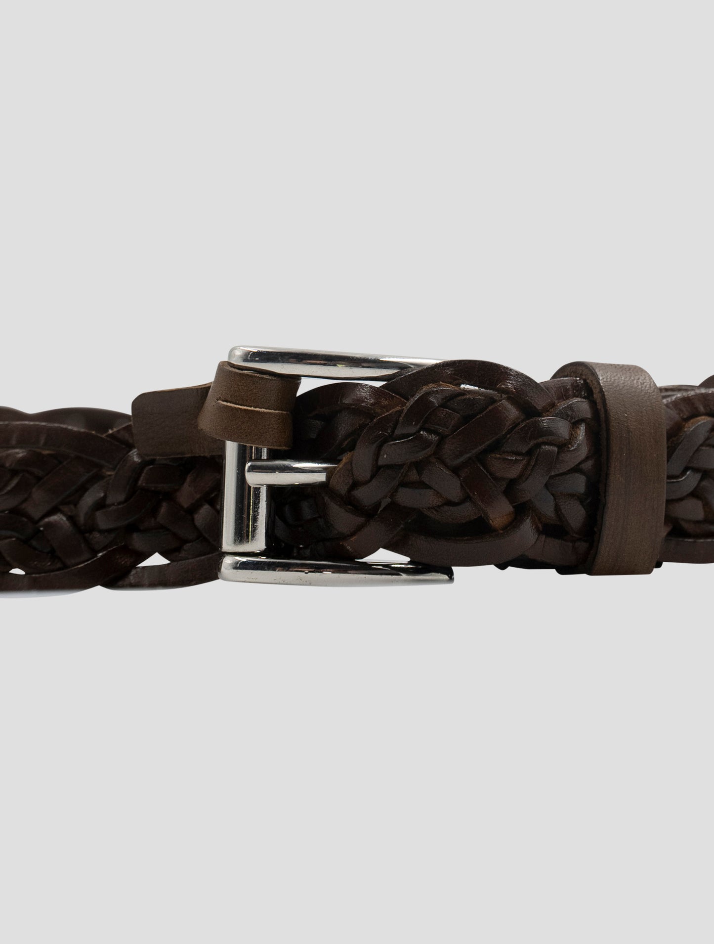 Kiton Brown Leather Belt