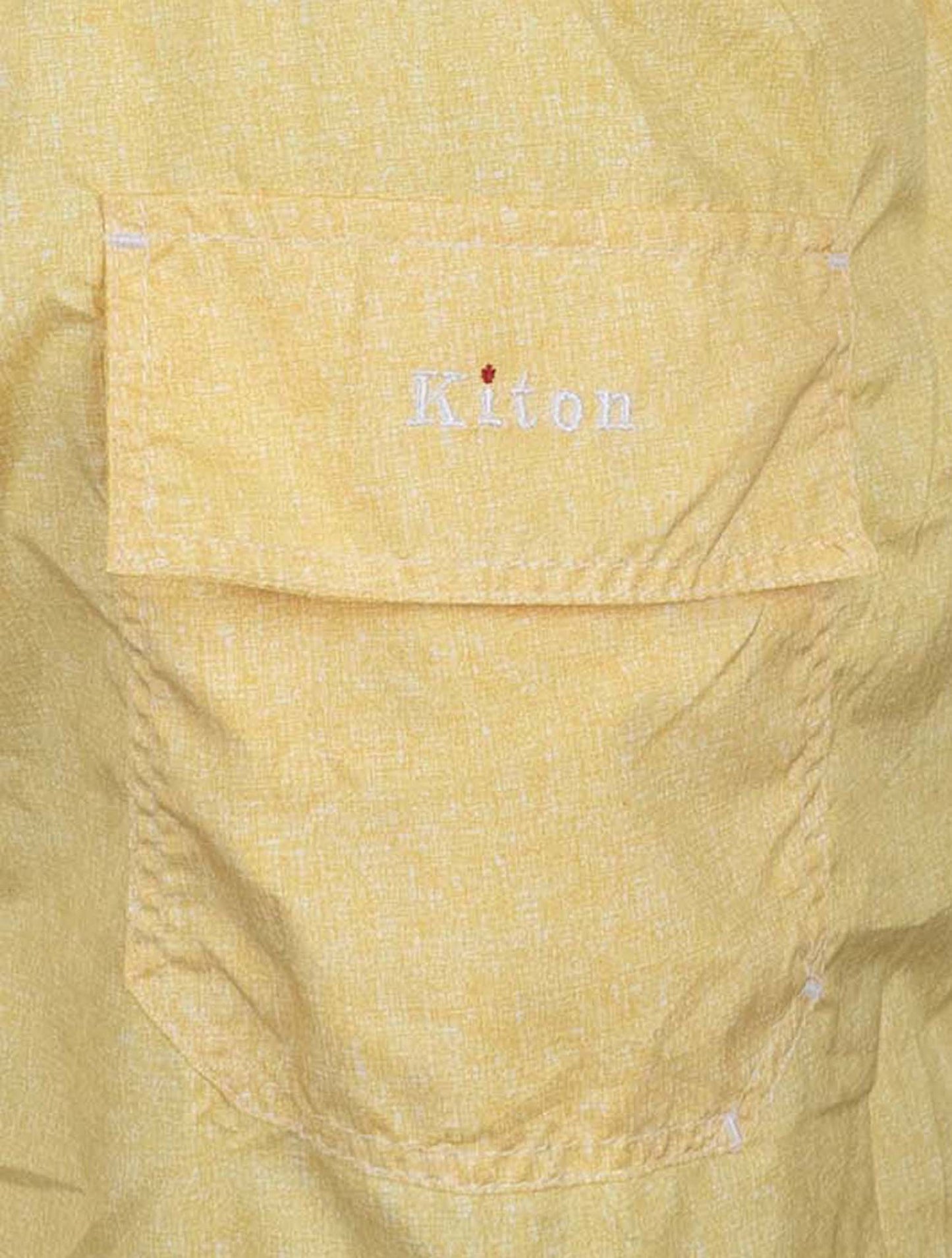 Kiton Yellow Pl Swim Trunks