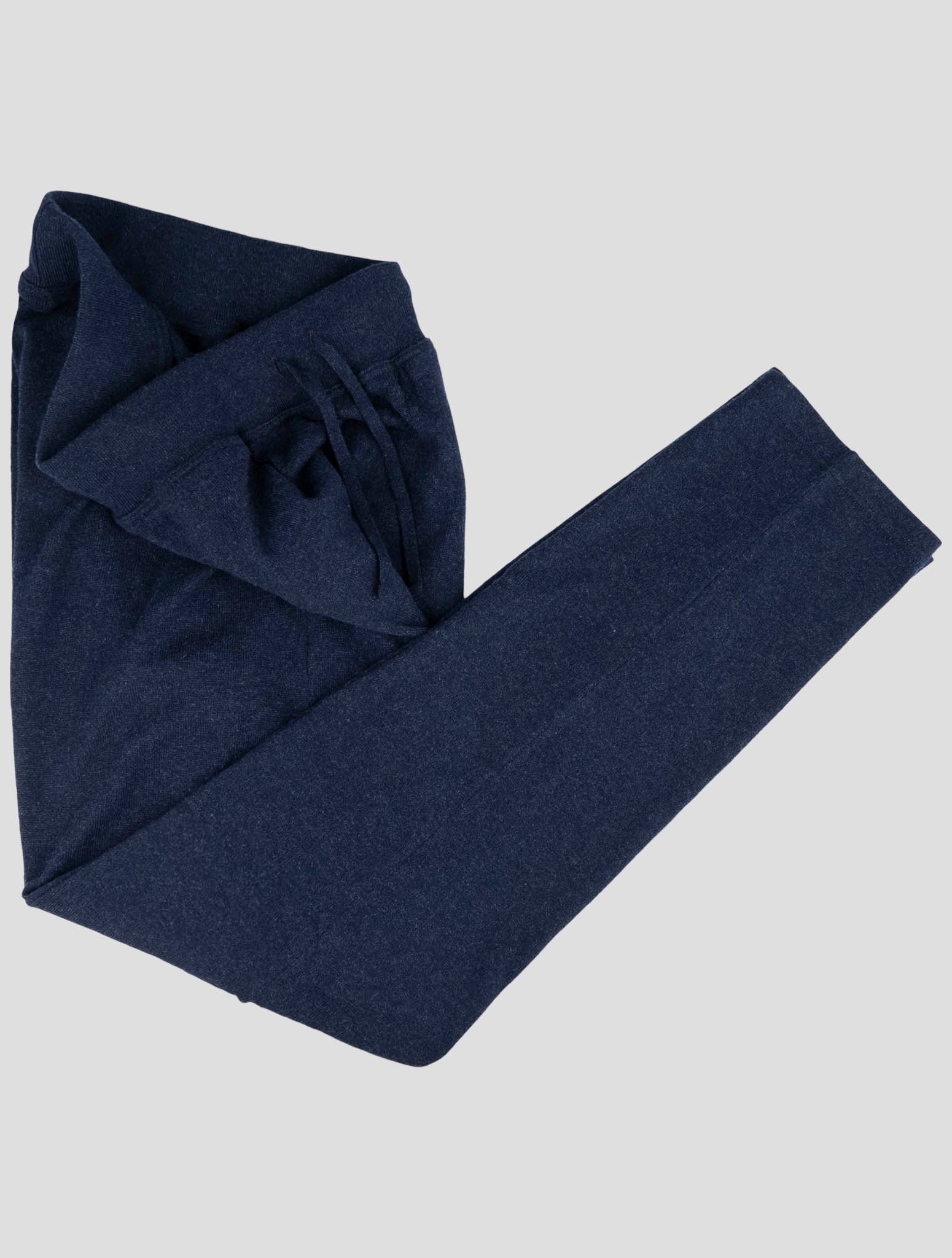 Kiton Blue Cashmere Pants