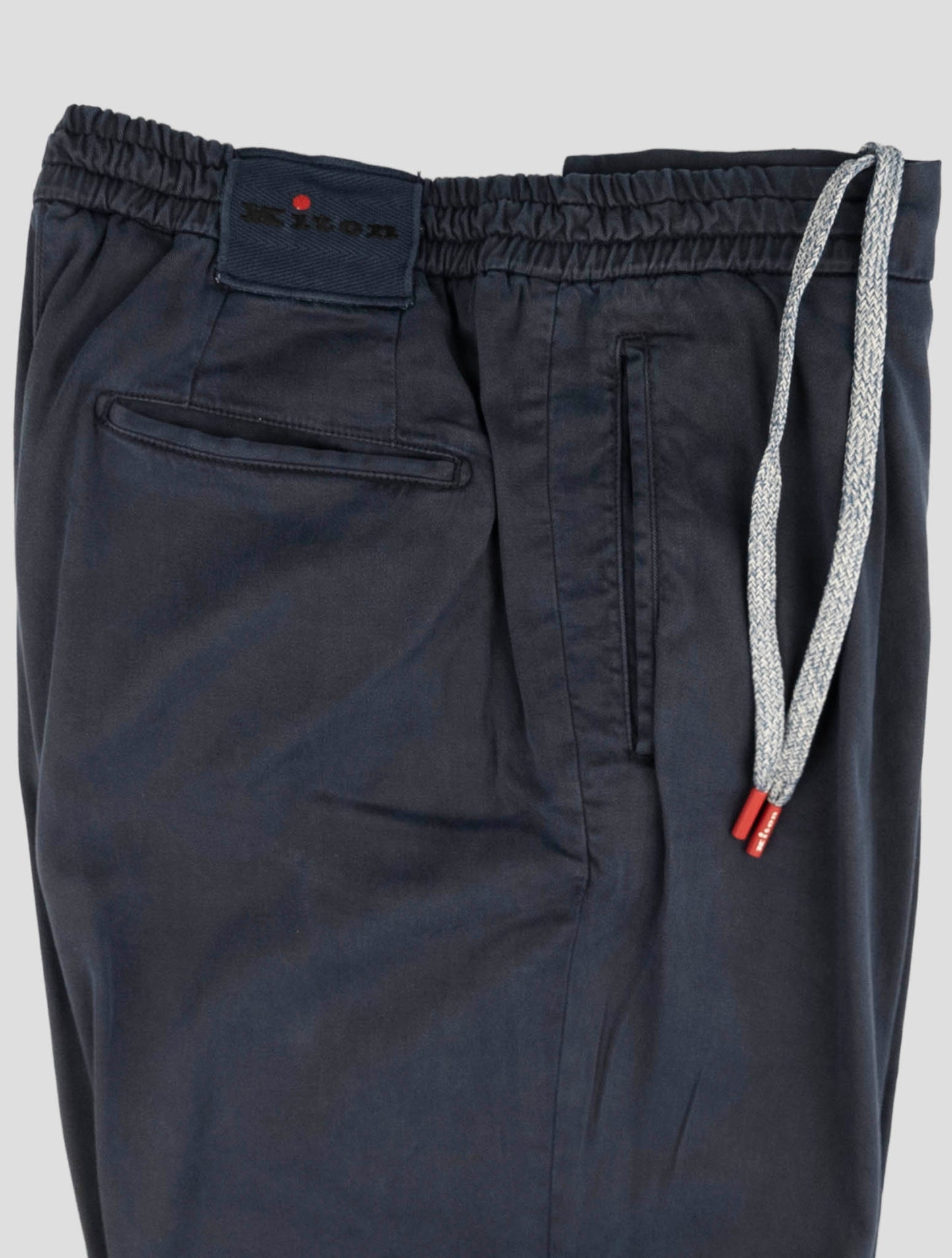 Kiton Blue Lyocell Ea Pants