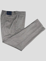 Kiton Gray Virgin Wool Cashmere Pa Ea Pants