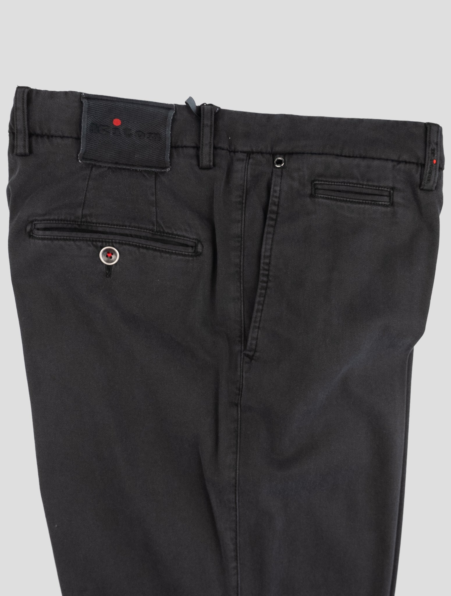 Kiton Gray Lyocell Ea Pants