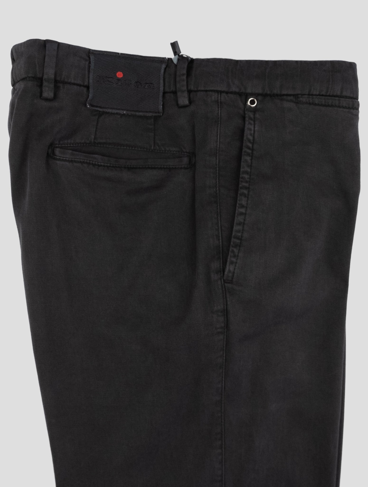 Kiton Black Lyocell Ea Pants