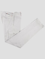 Kiton Gray Cotton Ea Cargo Pants