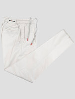 Kiton Gray Cotton Ea Pants