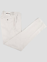 Kiton Gray Cotton Ea Pants