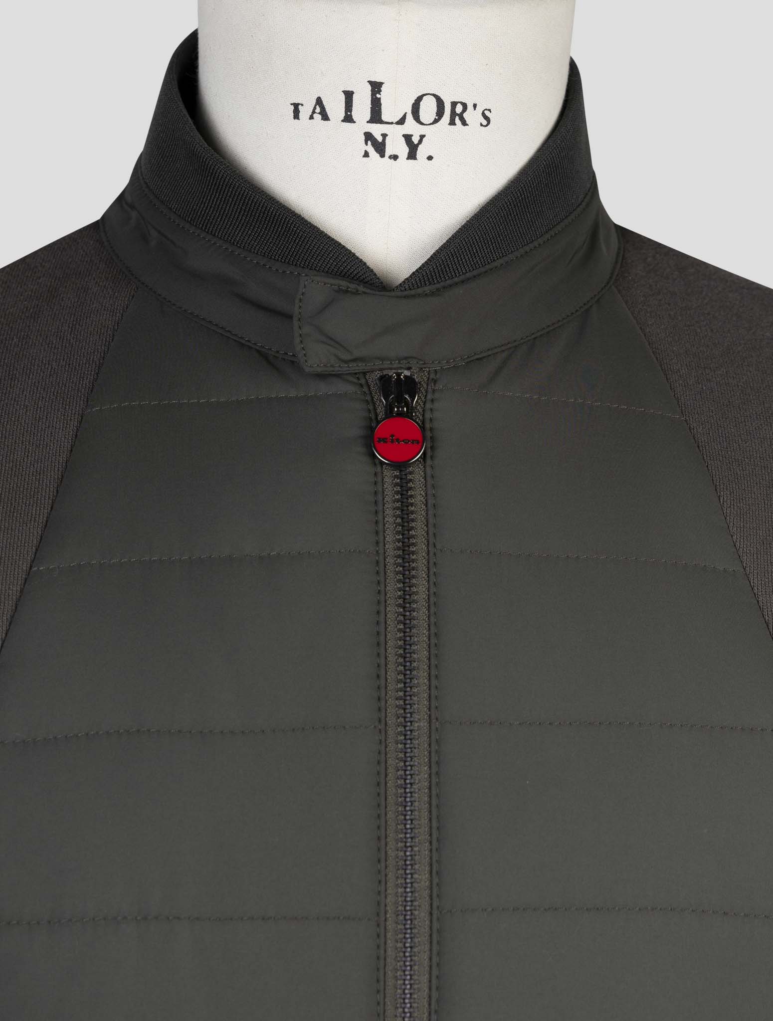 Kiton Green Pl Coat